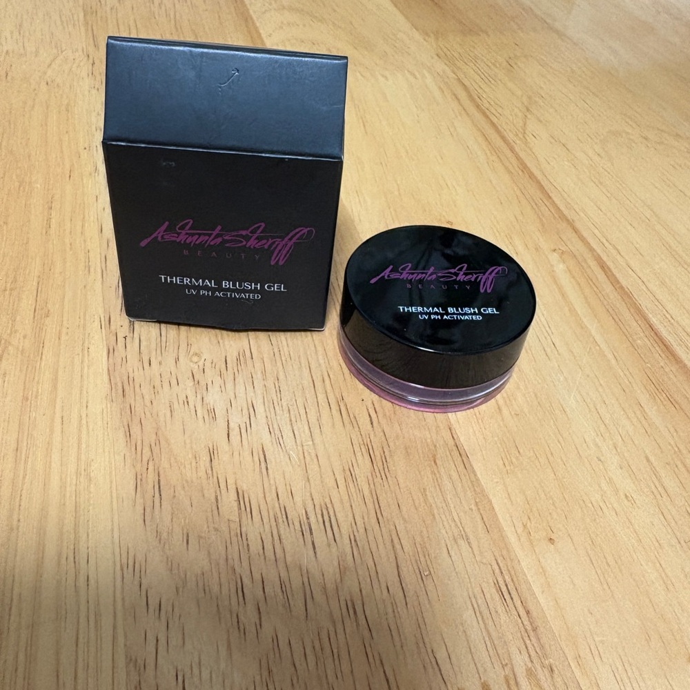 Ashunta Sheriff Beauty Thermal Blush Gel UV PH Activated ~ 28g ~ BNIB Authentic